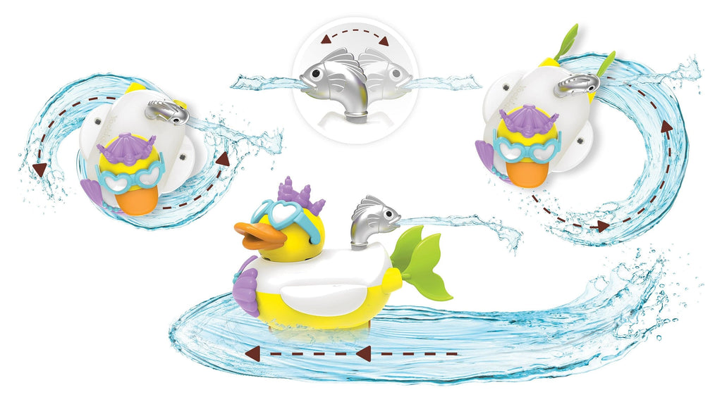Yookidoo 40171 vannimänguasi Jet Duck Create a Mermaid - Fairy Kitten Mänguasjapood