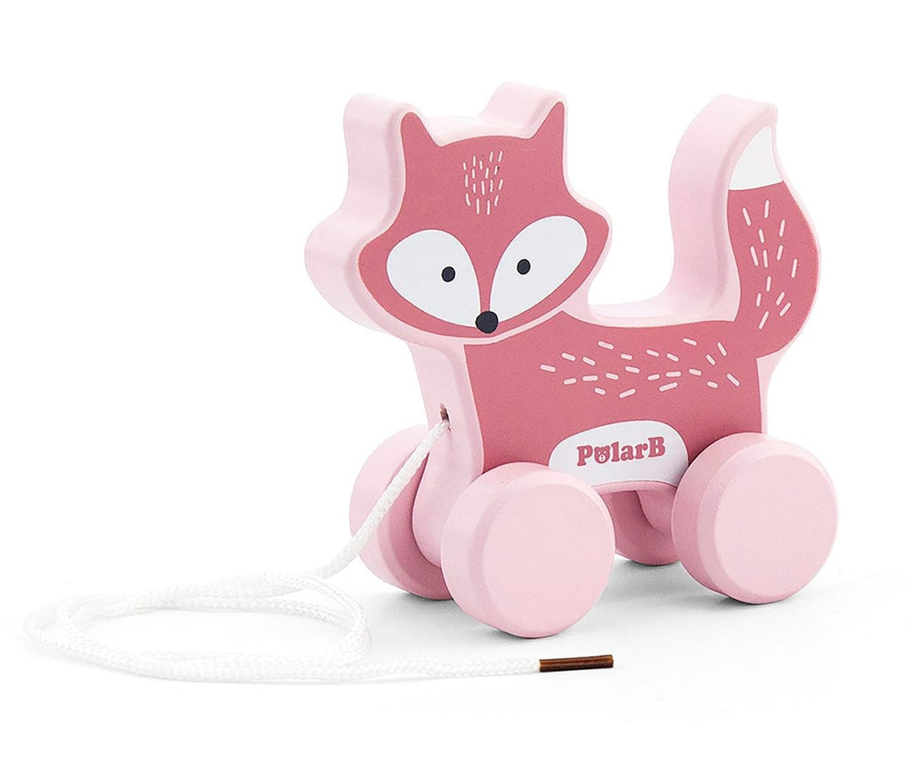 VIGA puidust järelveetav mänguasi „Rebane“ - Fairy Kitten Mänguasjapood
