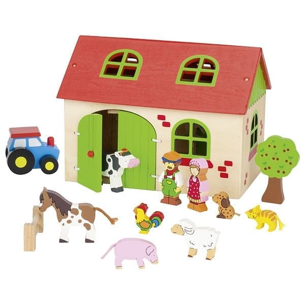 goki puidust mängukomplekt „Minu talu“ - Fairy Kitten Mänguasjapood